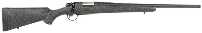 Bergara Rifles B14S511C B-14 Ridge SP 308 Win 4+1 18" Graphite Black Cerakote Barrel, Graphite Black Cerakote Steel Receiver, Gray Speckled Black Fixed American Style Stock