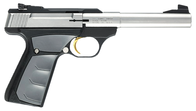 Browning Buck Mark Camper 22 Long Rifle 5.5" 10 Rounds Stainless Gray