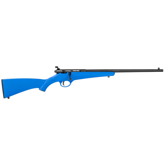 Savage Rascal Youth Rifle 22 LR Blue Synthetic 16.1 in. RH - 13785 - 062654137853