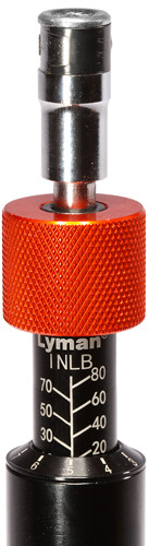 Lyman 7031300  Torque Wrench Black/Orange Steel Rubber Handle - 7031300 - 011516513007