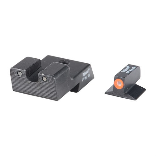 Trijicon HD Night Sights for Colt 1911 Novak Front Orange Outline Tritium