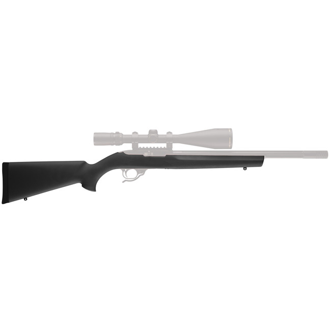 Hogue 22000 OverMolded Rifle Stock Aluminum Pillar for Ruger 10/22 Rubber Grip - 22000 - 743108220009