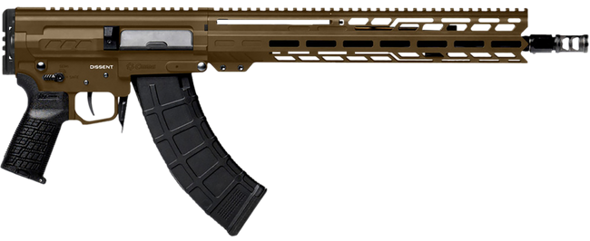 CMMG Dissent MK47 7.62x39mm 14.3 Inch Barrel 30 Rounds MBRZ