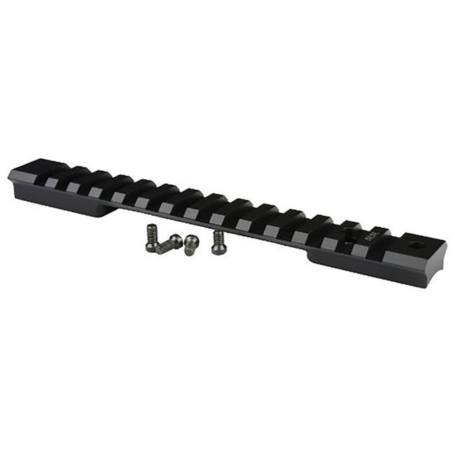 Warne 7665M Savage Mountain Tech Tactical Rail Black Anodized Long Action 0 MOA