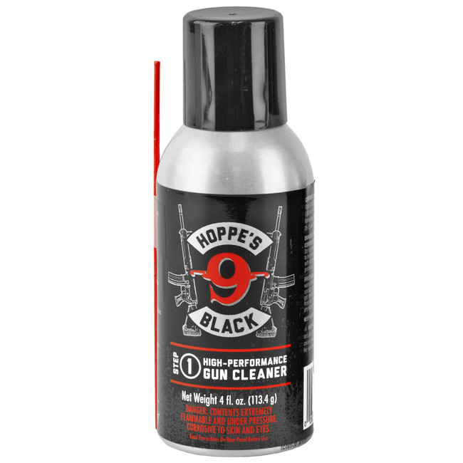 HOPPES BLACK GUN CLEANER 4OZ - HBC4A - 026285000726