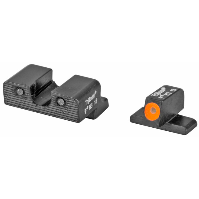 Trijicon 600581 HD Night Sights  Green/Tritium Orange Outline Front Sight-Green Tritium Black Outline Rear Sight Springfield XD/XD-M/XD Mod.2