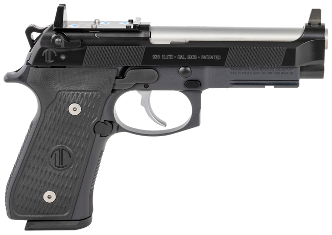 Langdon Tactical Tech LTT92ERDOTJ 92 Elite LTT  9mm Luger 4.70" 17+1 Black Cerakote Black Steel with Red Dot Optic Cut Slide Black Polymer Grip Trigger Job