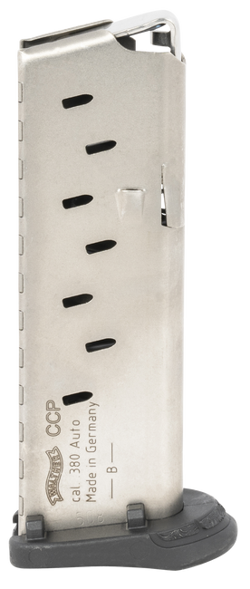 Walther Arms 8rd 380 ACP Stainless Magazine for Walther CCP