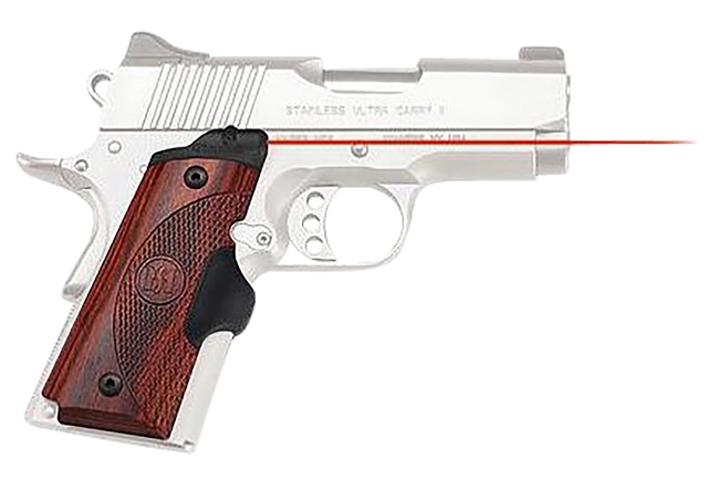 Crimson Trace LG902 Lasergrips Master Series Black Red Laser for 1911 Compact