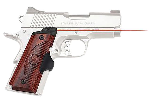 Crimson Trace LG902 Lasergrips Master Series Black Red Laser for 1911 Compact