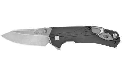 Kershaw Drivetrain Assisted Folding Knife 3-2/5" Drop Point Blade Black - 8655 - 087171056616