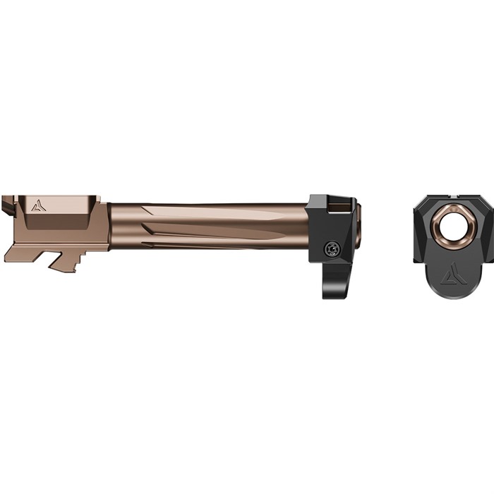 Radian Weapons Ramjet Afterburner Combo 9mm Fits Glock 19 Gen5 Bronze Stainless Steel