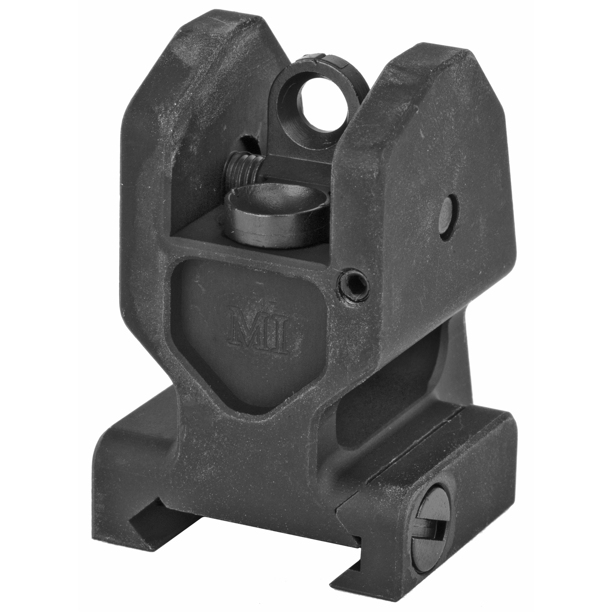Midwest Industries Combat Rifle Rear Fixed Sight Fits AR-15 M4 M16 Picatinny - MICBUIS - 812102032335