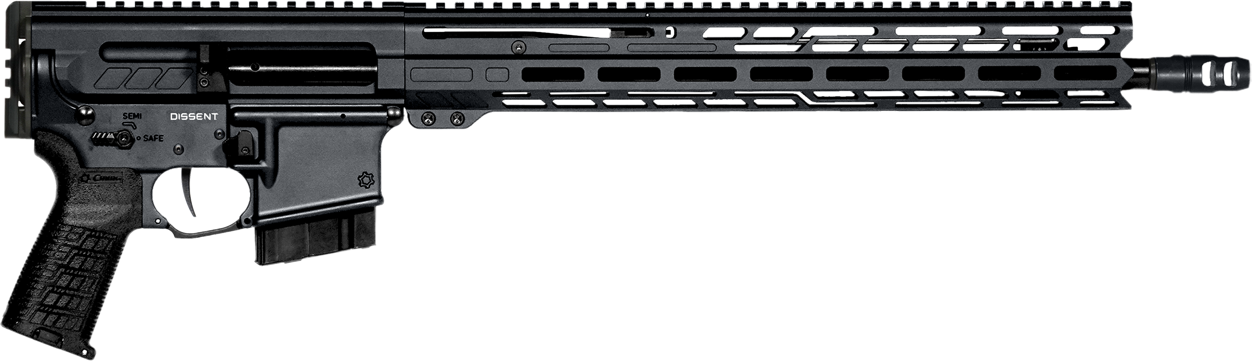 CMMG Dissent MK4 22 ARC 16.10" 30+1 Sniper Gray Cerakote Left Hand
