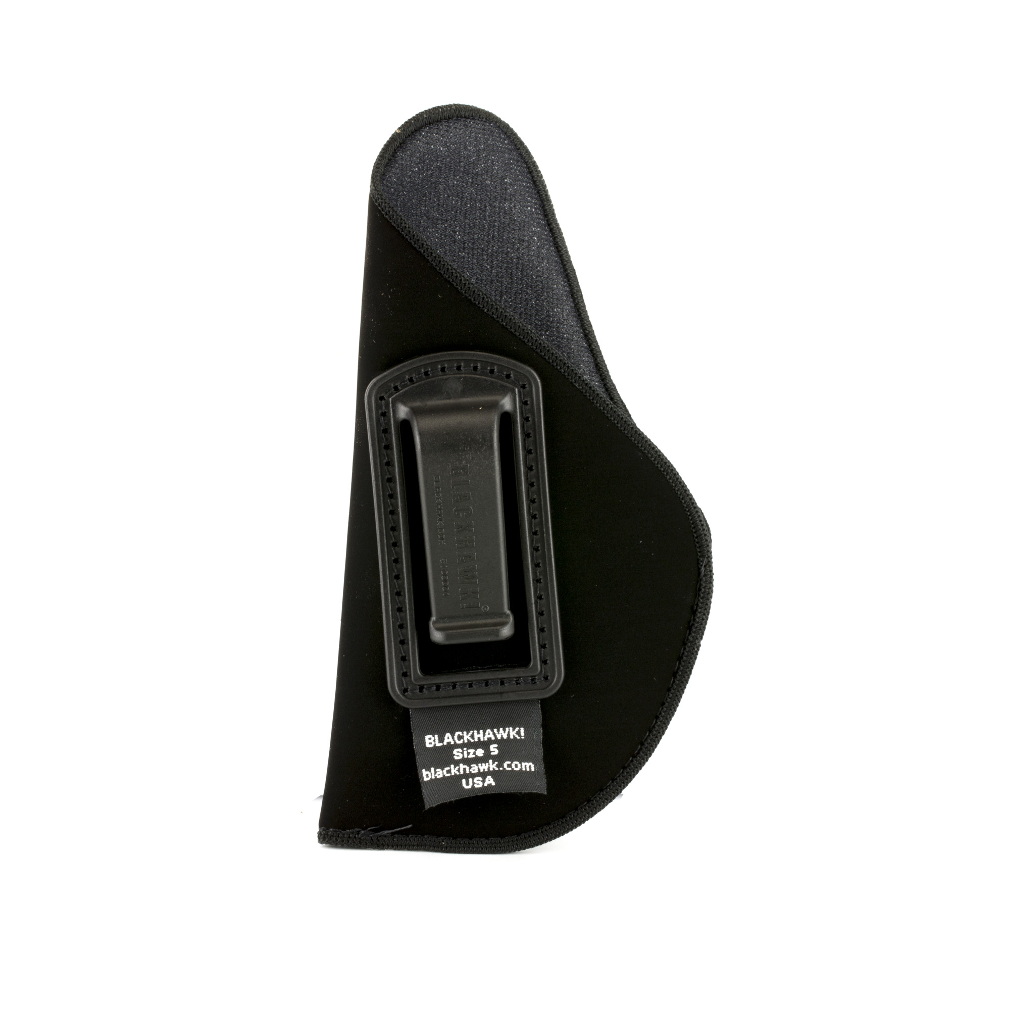 Blackhawk 73IP05BKL Inside The Pants  IWB Size 05 Black Suede Belt Clip Compatible w/Glock 26/27/33 & Other Subcompact 9mm/40Cal - 73IP05BKL - 648018090882