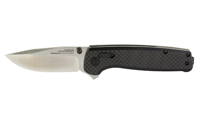 S.O.G SOGTM1025BX Terminus XR 2.95" Folding Clip Point Plain Satin CPM S35VN SS Blade Black G10/Carbon Fiber Handle Features Box Packaging Includes Belt Clip - SOGTM1025BX - 729857010252