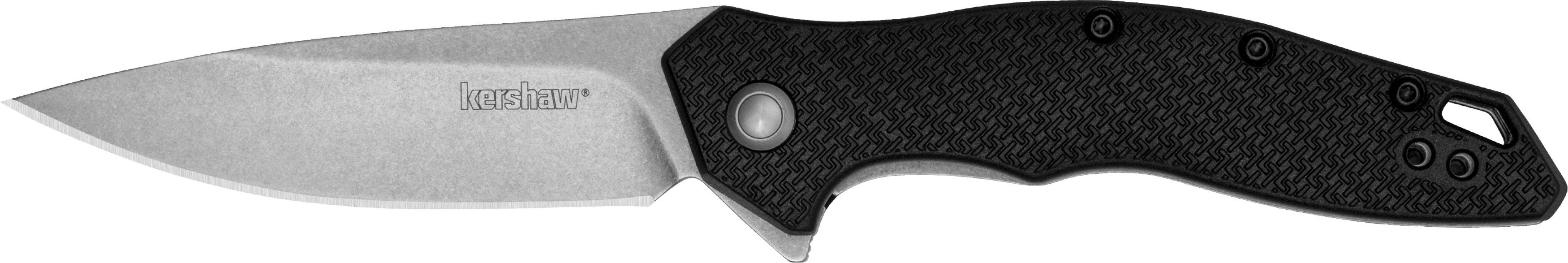KERSHAW SHORELINE 3" BLACK/STONEWASH - 1845 - 087171064062