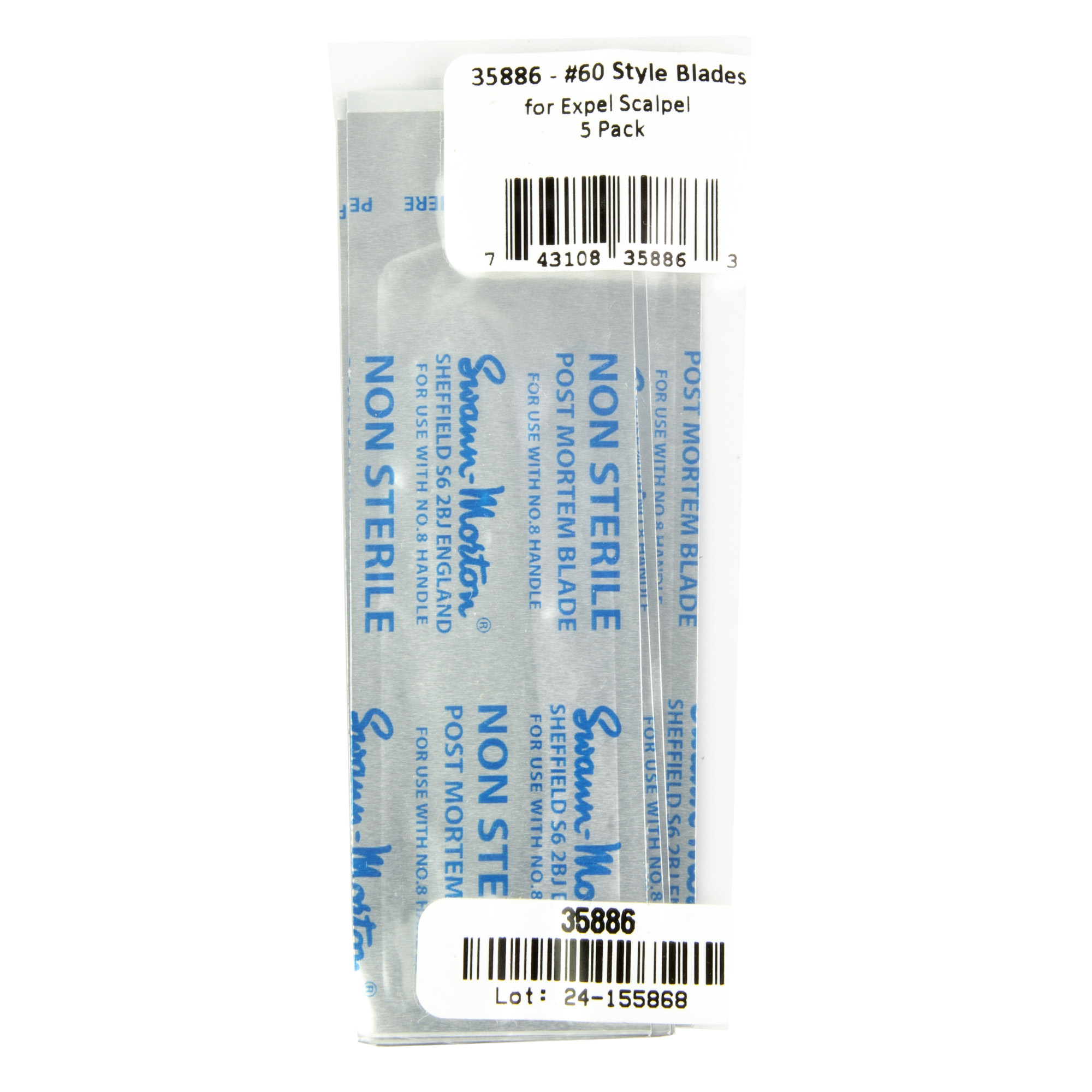 HOGUE EXPEL SCALPEL #60 BLD 5 PACK