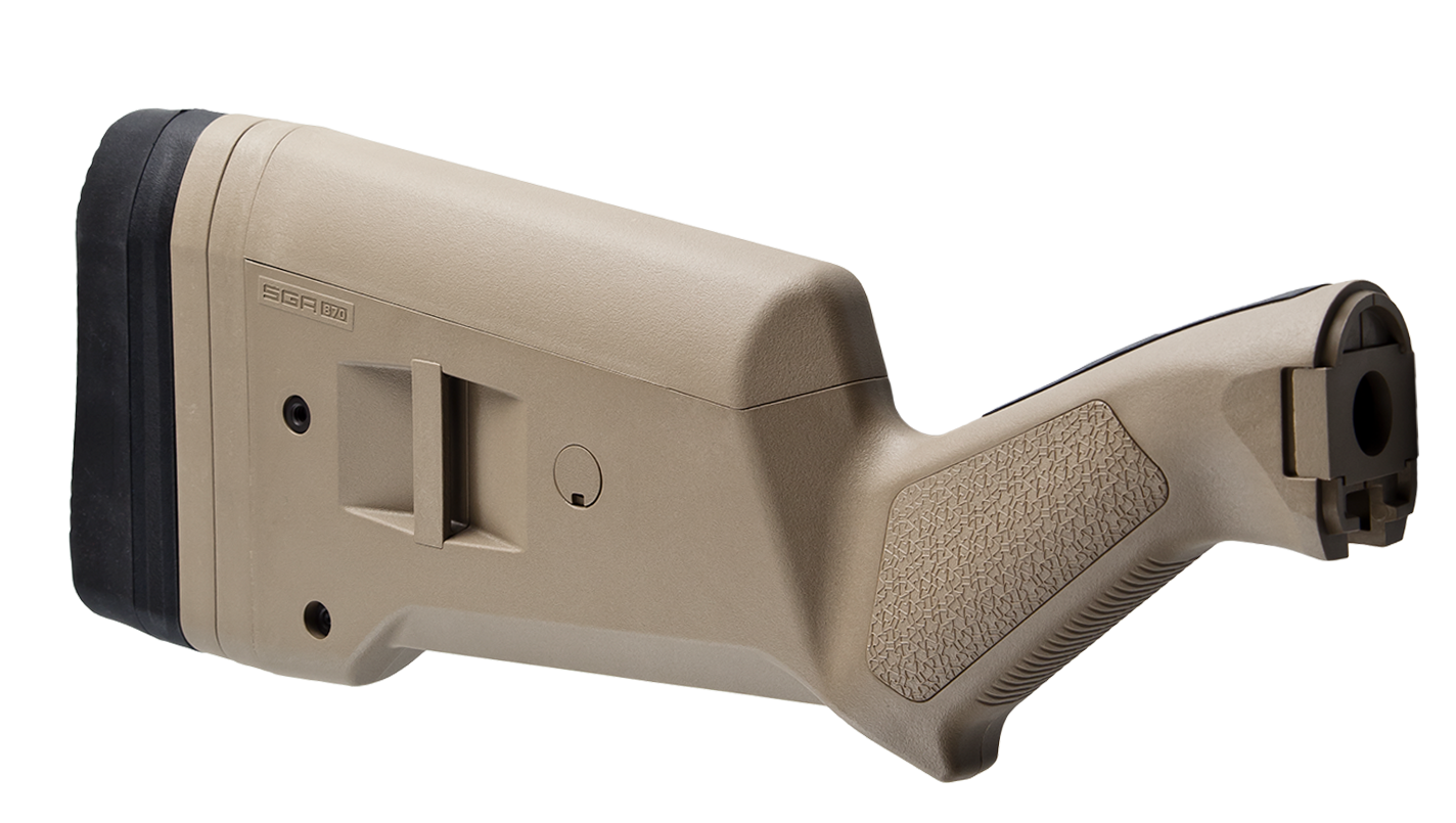 Magpul MAG460-FDE SGA Stock Fixed Flat Dark Earth Synthetic for Remington 870 12 GA