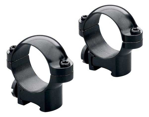 Leupold 2 Piece 22 Rimfire Ringmounts 1 Inch Medium Gloss Aircraft Grade Aluminum