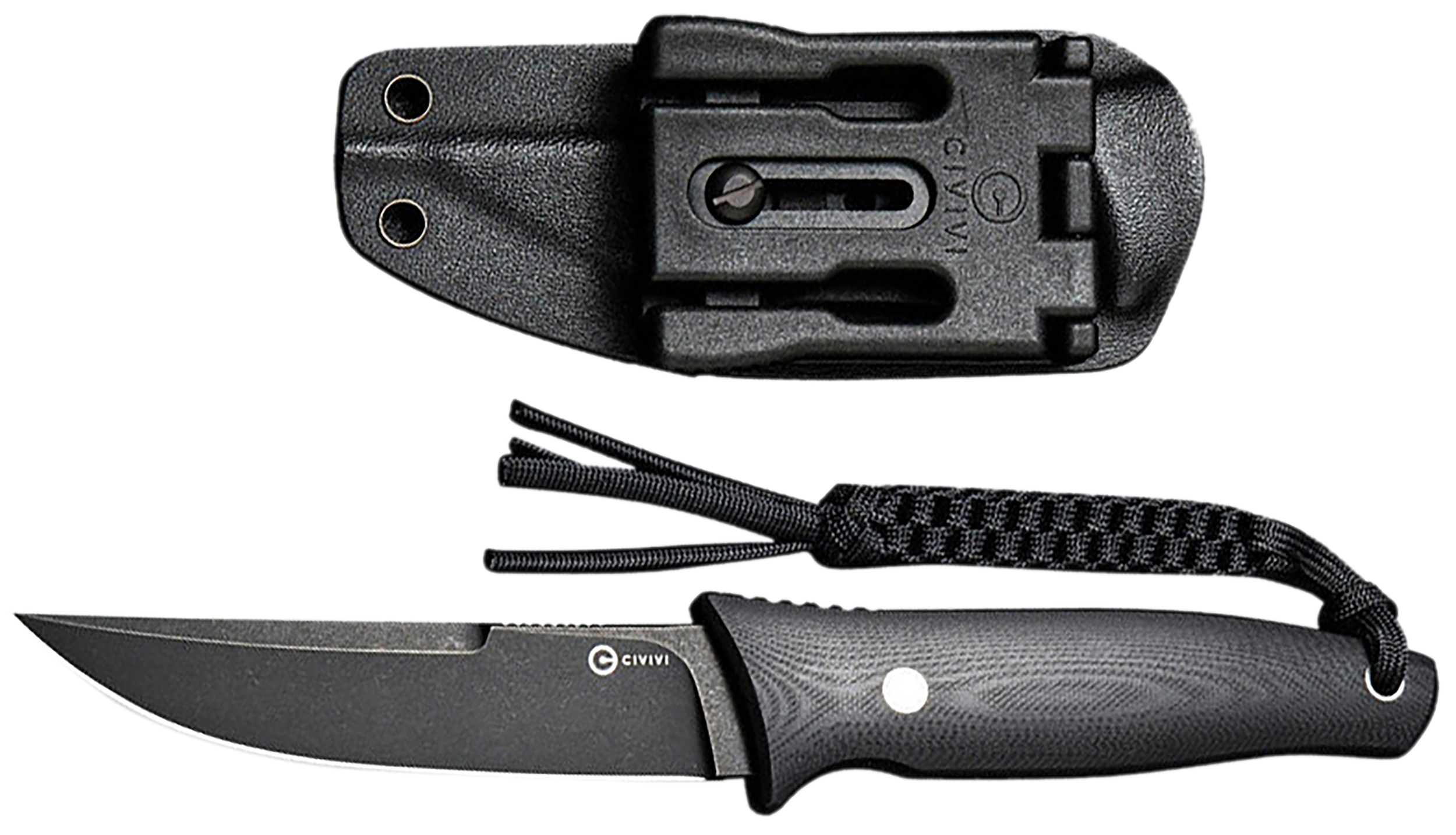 CIVIVI Tamashii Fixed Blade Knife G10 Handle - C19046-3 - 763416241268