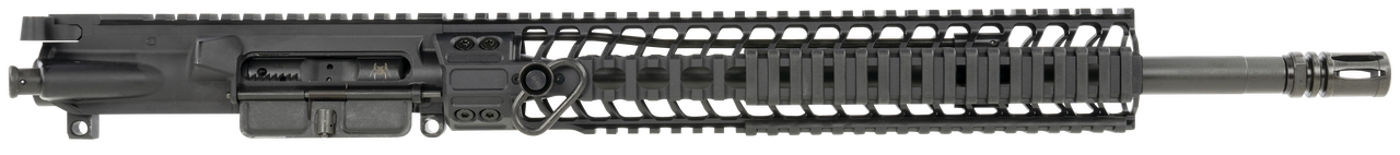 Spikes Tactical  Midlength  Complete 5.56x45mm NATO 16", Black,  12" Picatinny Handguard, A2 Flash Hider