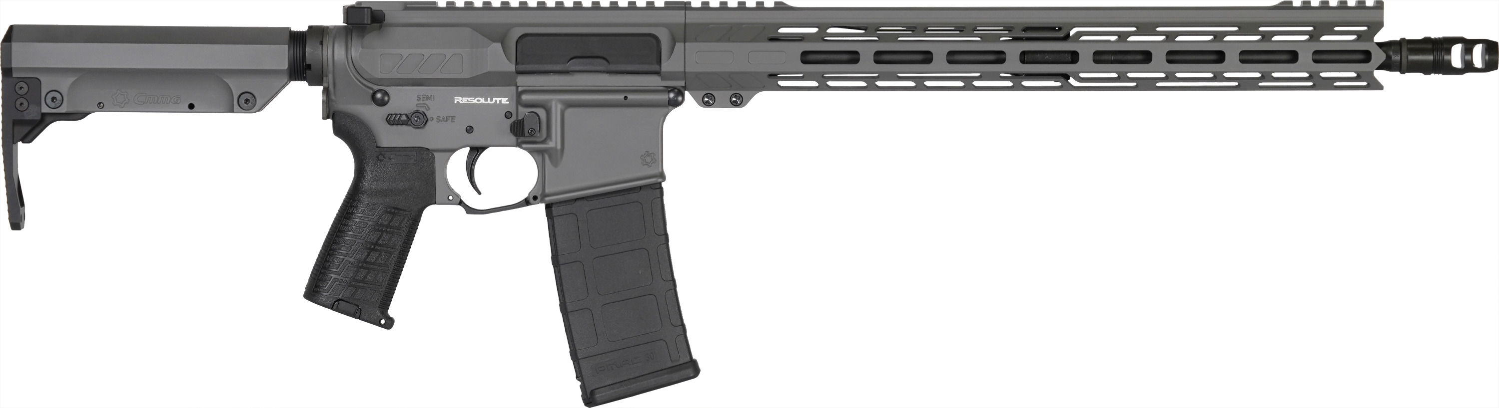 CMMG Resolute MK4 300 AAC Blackout 16.10" Tungsten Gray Cerakote