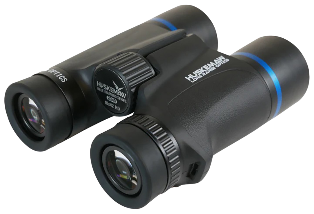 Huskemaw Optics 10BINO Blue Diamond  10x42mm, Black Aluminum/Stainless Steel