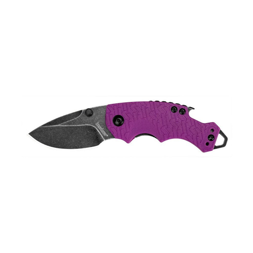 Kershaw Shuffle Knife - Blackwash Finish / Purple Kershaw Shuffle Knife - Blackwash Finish / Purple