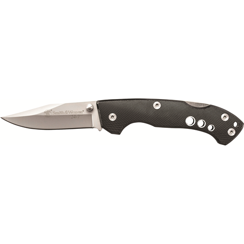 24-7 Folder w/Drop Point Blade/Aluminum Handle