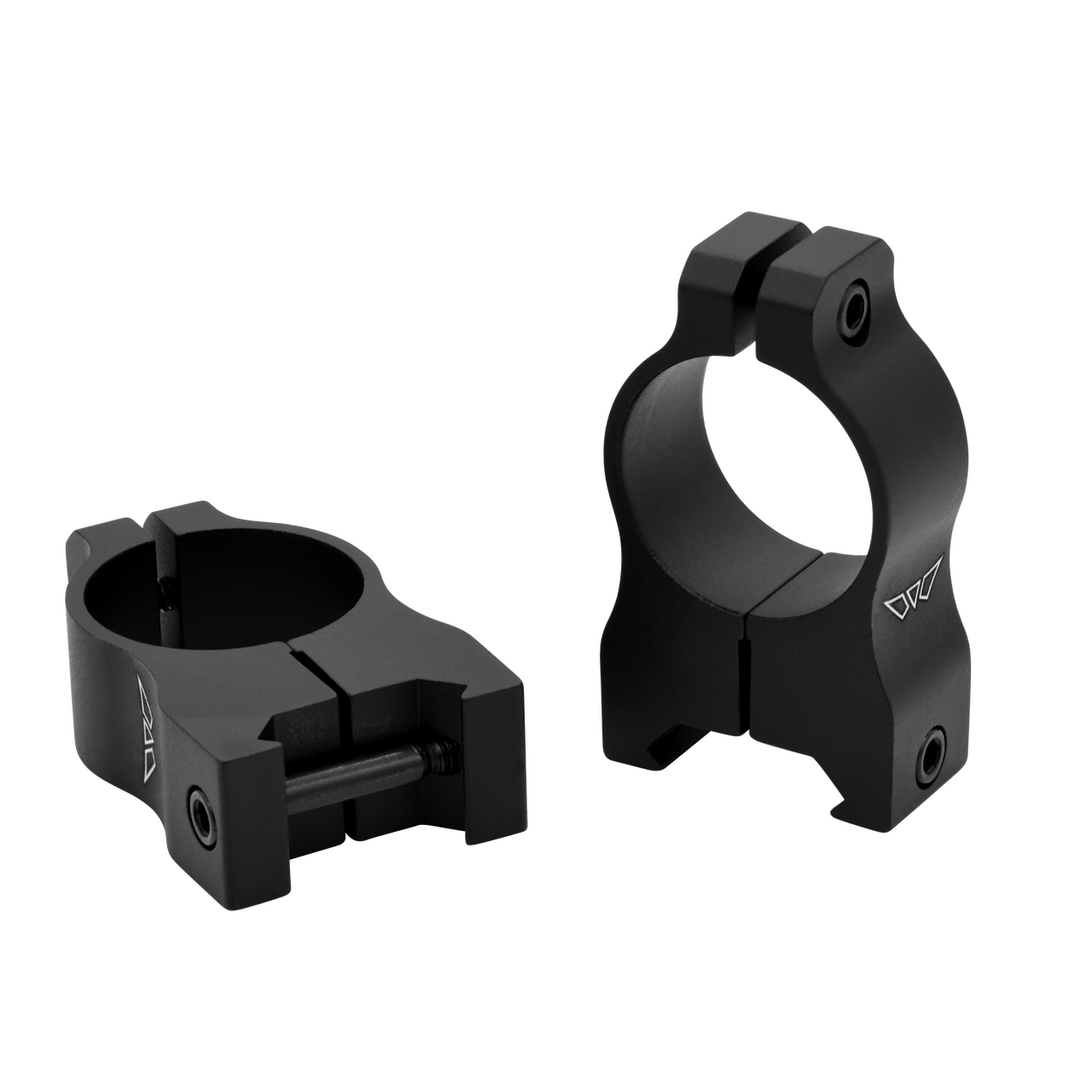 Warne Vapor Aluminum Scope Rings High 1in 0 MOA