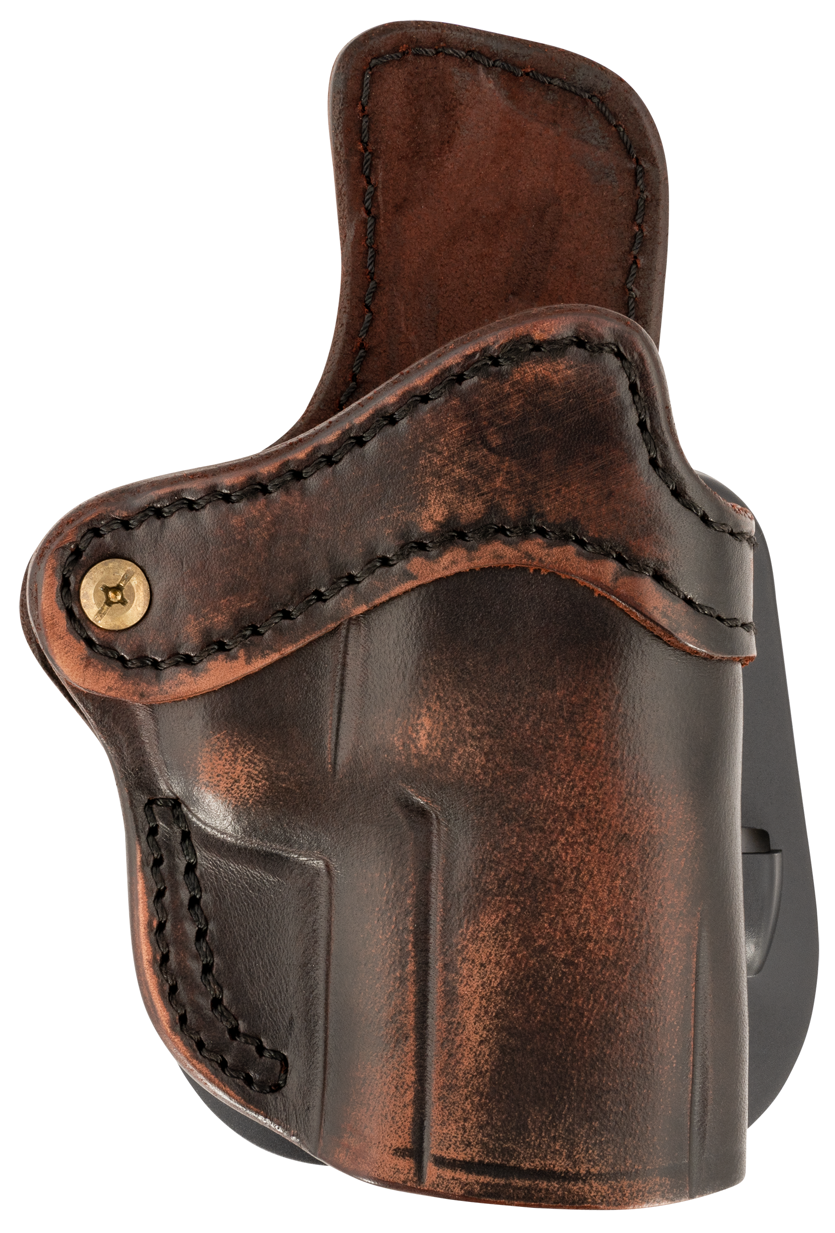 1791 Gunleather ORPDH24SVTGR Paddle Holster Optic Ready OWB Size 2.4S Vintage Leather Paddle Fits FN 509/H&K VP9SK Right Hand
