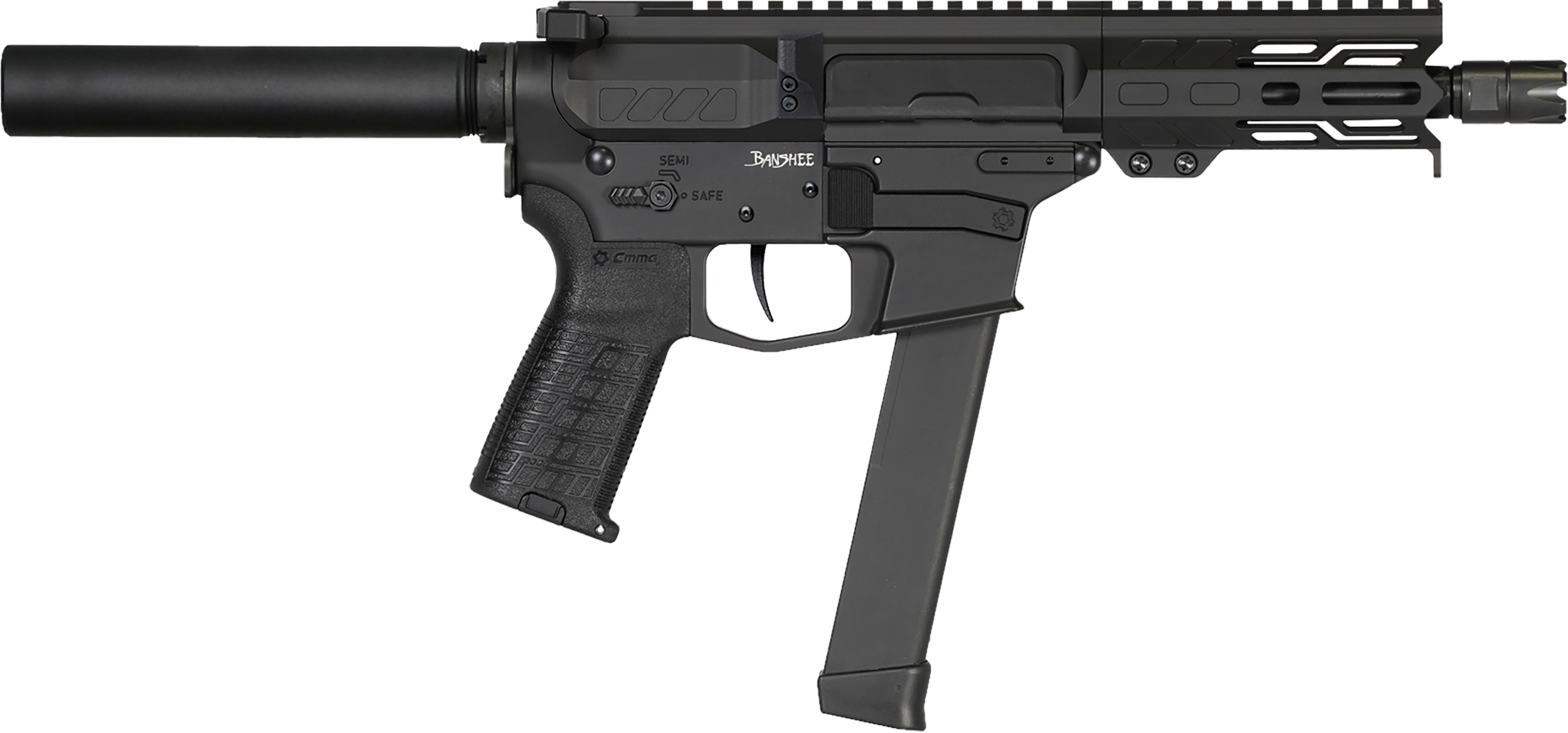 CMMG Banshee MKGS 9mm 8" 33 Rounds Cerakote Semi-Automatic Pistol