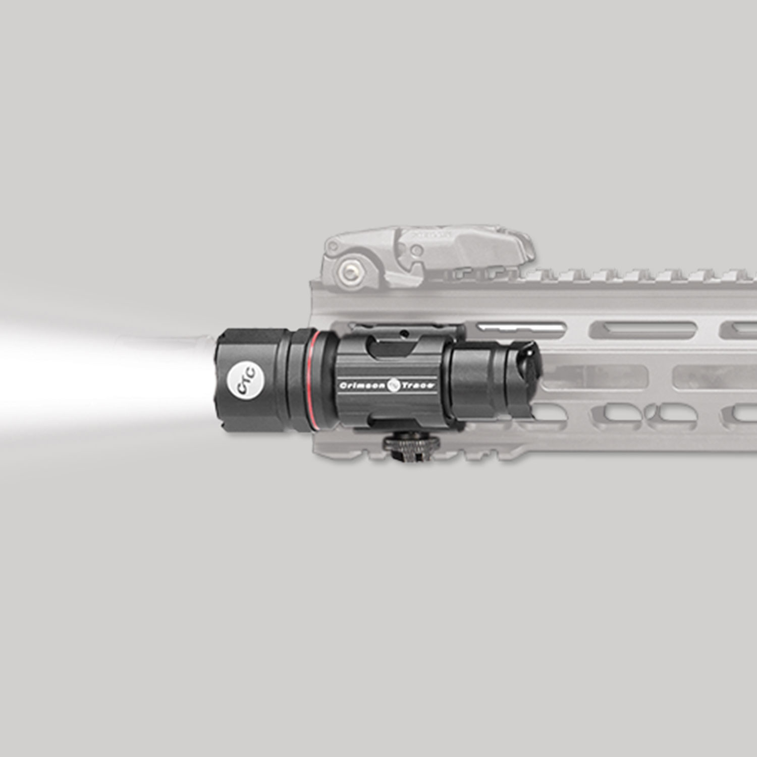 Crimson Trace Tactical Light Long Gun w/ Accessory Rail 500 Lumen White Light Crimson Trace Tactical Light Long Gun w/ Accessory Rail 500 Lumen White Light