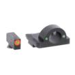 Ameriglo Ghost Ring Night Sight Set for Glock Models 17.19.26 - Orange Outline