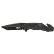 Smith & Wesson M&P SWMP11B Tanto Folder Rescue Lock 3 7/8" Blade Black