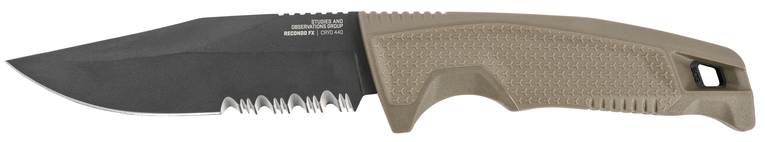 Recondo FX - FDE - Partailly Serrated - SOG17220457 - 729857014366