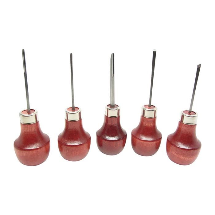 #107M SUB MINI PALM WOODCARVING 5 PIECE SET