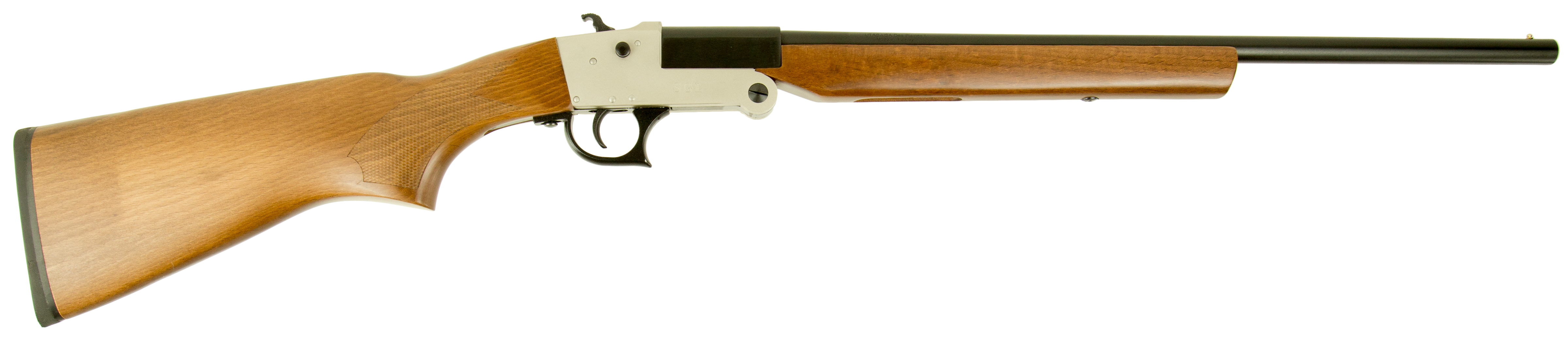 Hatfield SGL Youth 410 Bore, 20in. Barrel, 1rd, Wood Stock & Forend - Gray (USH410YW)