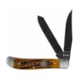 Remington Back Woods Trapper Folder Knife 3 1/2" Blade Brown