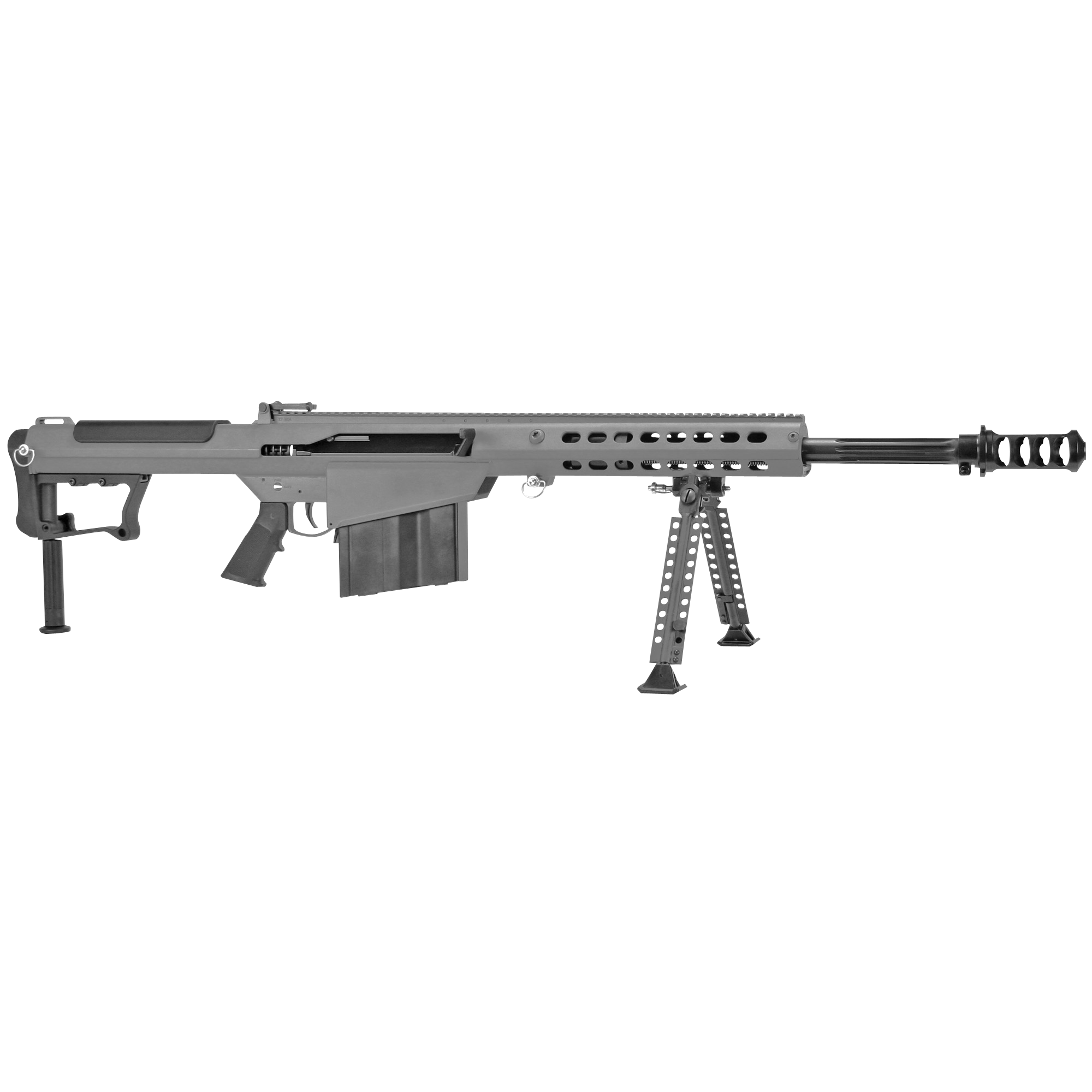 Barrett M107A1 50 BMG 20 Inch 10 Rounds Tungsten Gray Cerakote