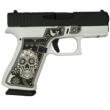 Glock G43X 9mm Luger 3.41in 10rd White Sugar Skull Cerakote