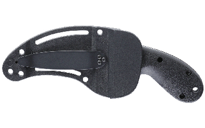 CRKT 2511 Bear Claw  2.39" Fixed Hawkbill Veff Serrated Stonewashed AUS-8A SS Blade, Black Textured GRN Handle - 2511 - 794023251104