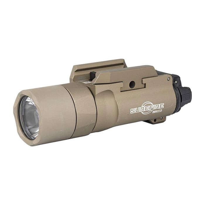Surefire X300TB Turbo Weapon Light 650 Lumens Tan Universal Picatinny Mount