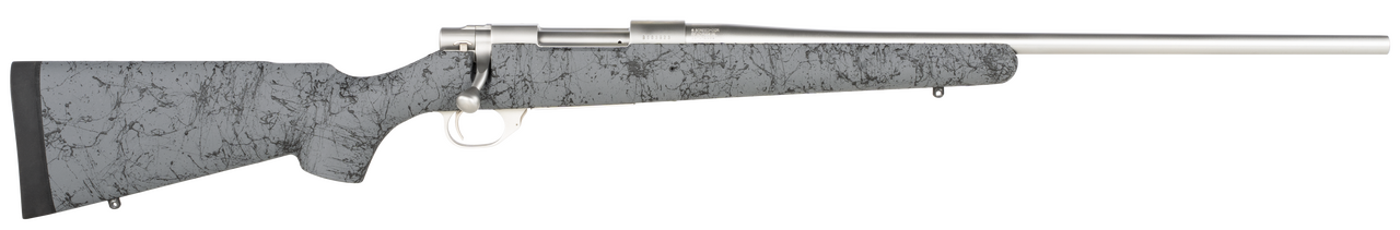 Howa HHS62511 M1500 HS Precision 6.5 Creedmoor 5+1 22", Stainless Steel Metal Finish & Gray Black Webbed Fixed HS Precision Stock