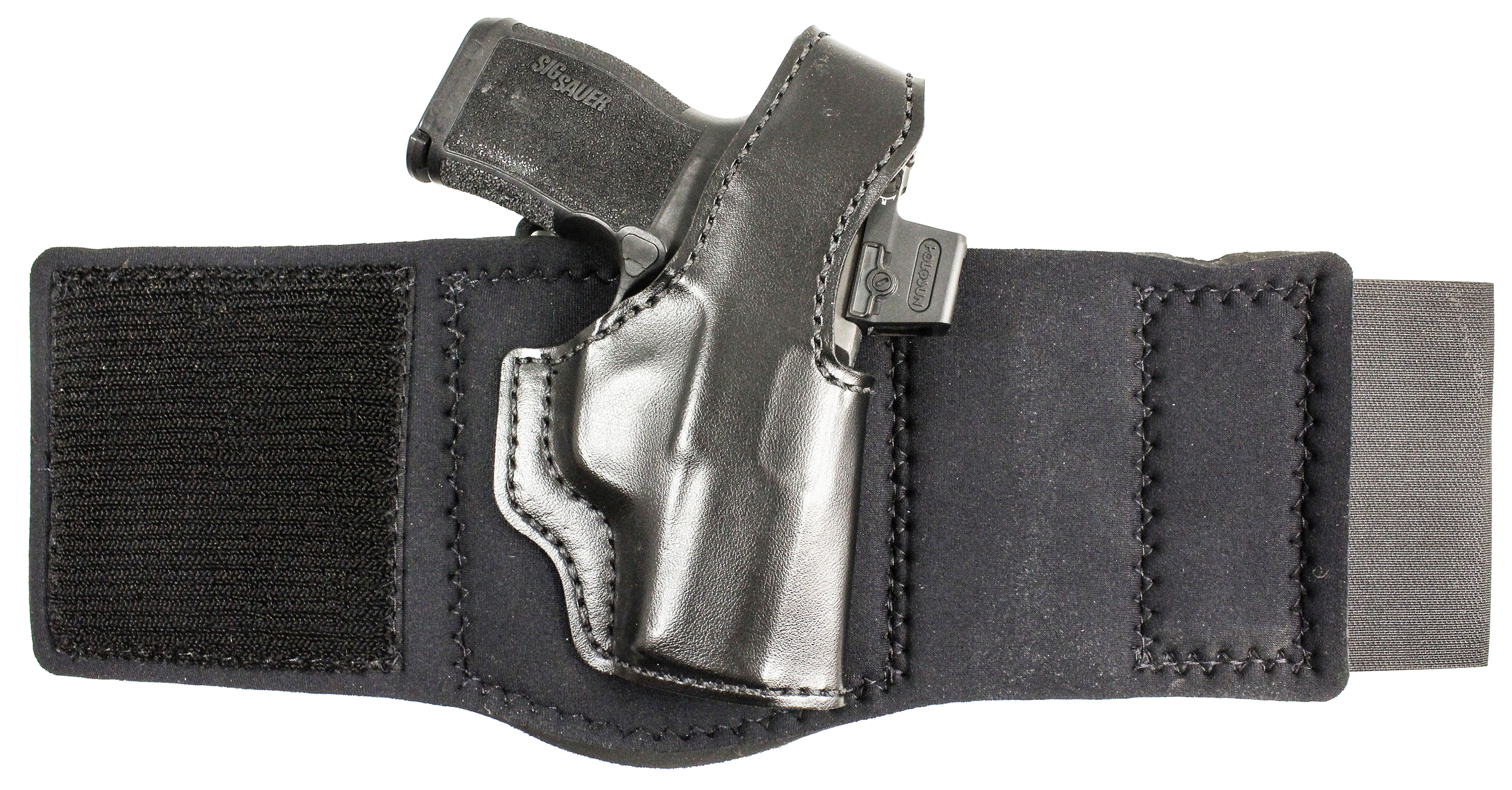 DeSantis Gunhide 014PC9YZ0 Die Hard Rig  Ankle Black Sig Sauer P365 w/Red Dot Right Hand                                                                                                                