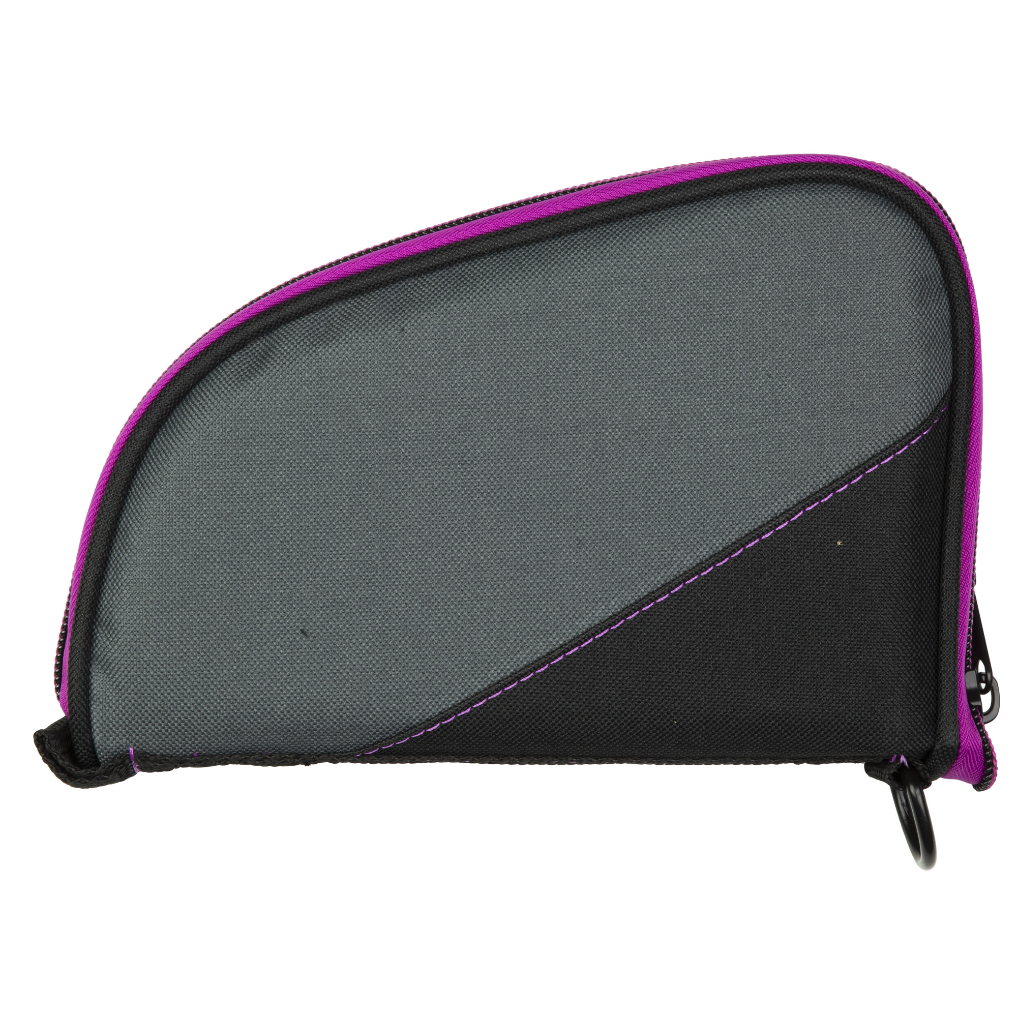 Ruger 27409 Tucson Women's Handgun Case Black/Gray Orchid Accents Lockable Zippers 8" - 27409 - 026509012368