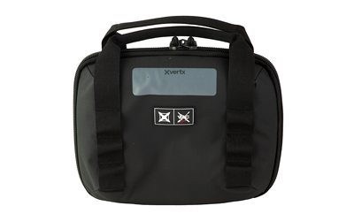 Vertx VTX5709 VTAC Single Pistol Case Black Holds 2 Handguns 420D Nylon Ripstop - VTX5709 - 190449709258