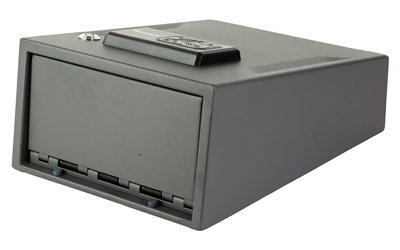 Hornady 95433 Keypad Vault  Keypad Entry Black 16 Gauge Steel Holds 1 Handgun 12.70" H x  9"W x 5.25" D - 95433 - 090255954333