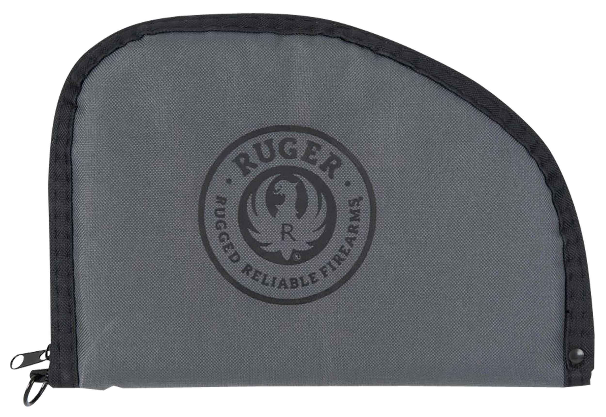 Ruger 27452 Rugged Pistol Case 10" Long Black/Gray Holds 1 Polyester                                                                                                                                    